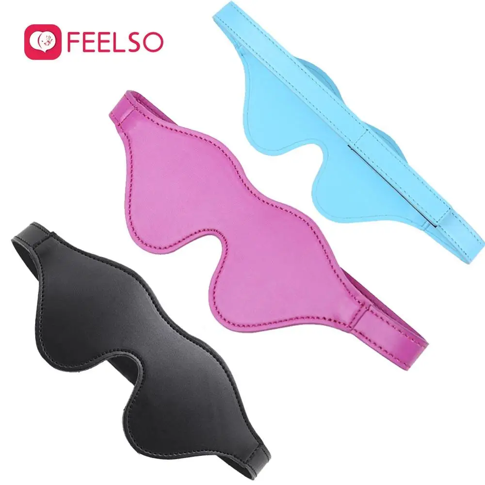 

1Pcs Face Eye Mask Eyeshade Shading Sleep Goggles Mask Sleep Cover Health Care Sexy Plush Goggles Slave Halloween Venetian Shop