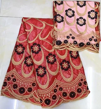 

Hot sale 5+2yards black bazin riche getzner high quality latest african laces 2019 nigerian lace fabrics for party dress KY-A9