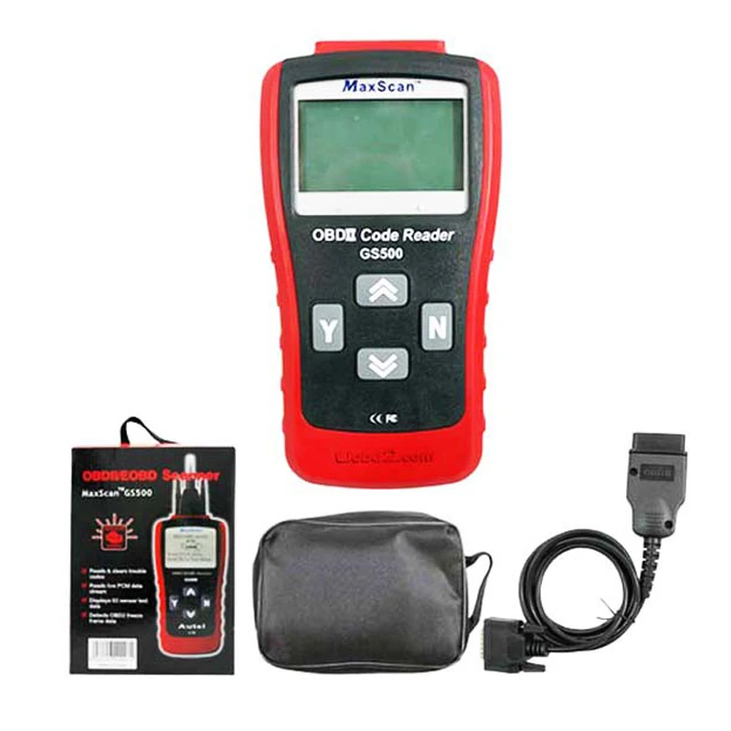 Auto Code Scanner MaxScan GS500 OBDII/EOBD Code Reader / Scanner Tool