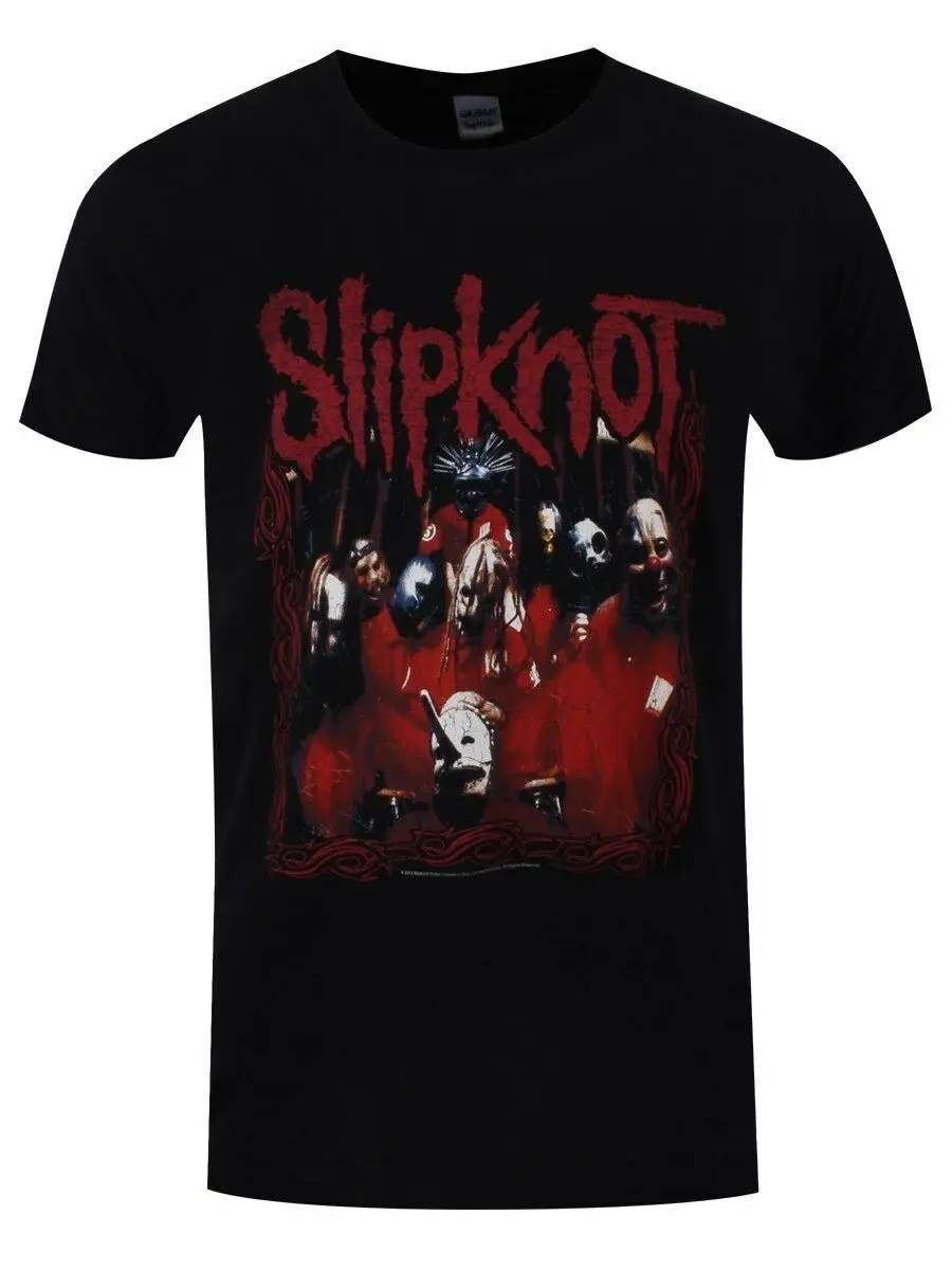 

Slipknot T-shirt Band Frame Men's Black