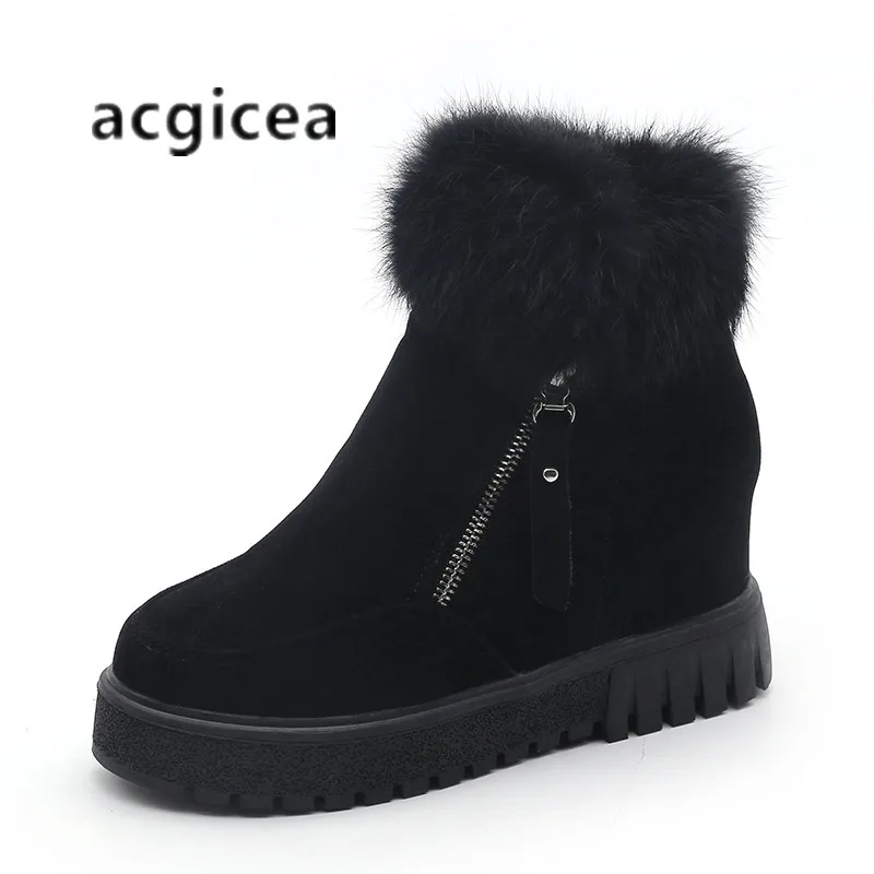 

2018 winter new booties female round head flat bottom warm casual Martin boots wild simple comfortable boots n194