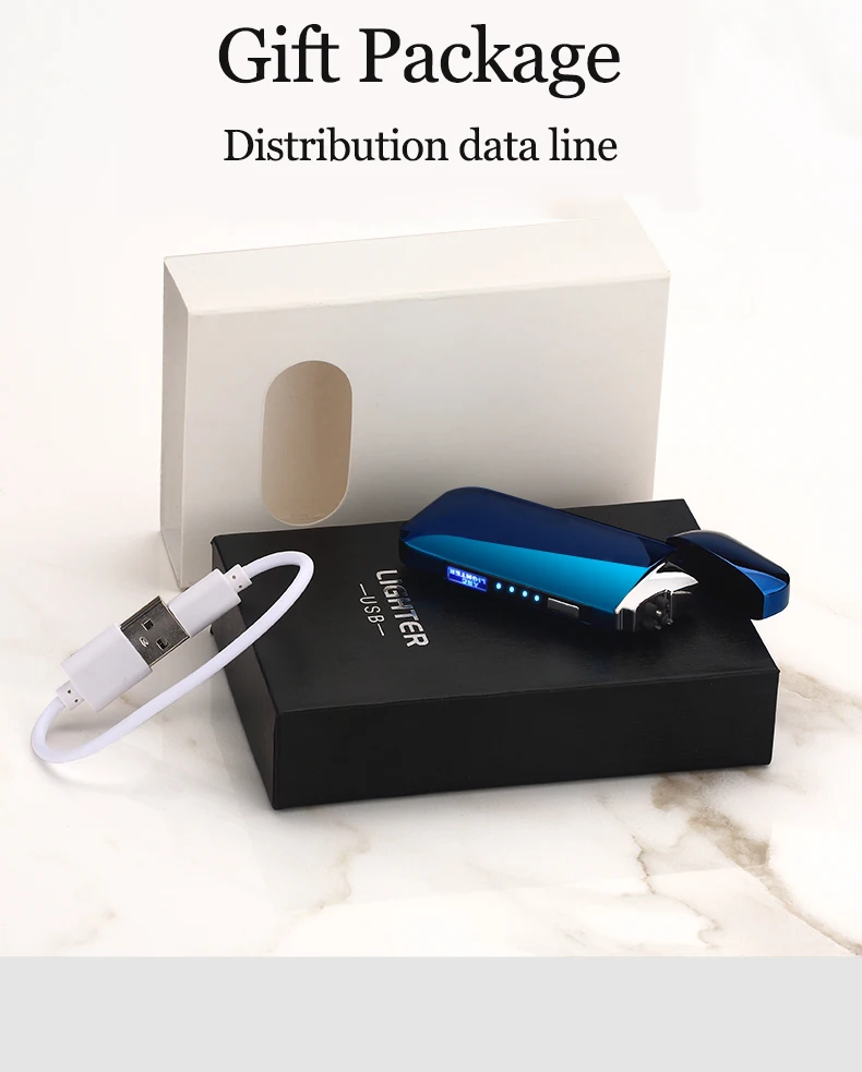 USB электрическая двойная дуговая Зажигалка перезаряжаемая ветрозащитная Зажигалка для сигарет двойная импульсная перекрестная плазменная Зажигалка свободное имя лазера