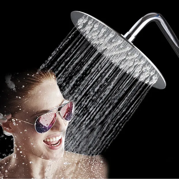 

2015 Hot Sale Wholesale Promotion Modern Chrome ShowerHead Wall stainless steel 6 "Celling Mounted Rain Shower Replacement