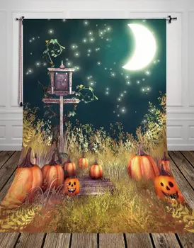 

5x7ft Halloween Halloween party props backdrops for children photography pumpkin photography backdrops
