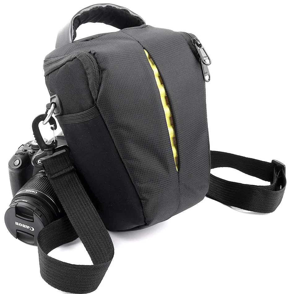 Сумка на плечо для камеры DSLR чехол объектива Nikon D3400 P900 D7200 D40 D5300 Canon EOS 1100D 700D 650D 600D