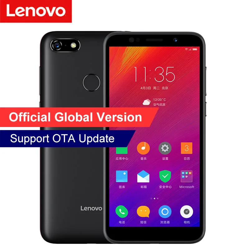 Мобильный телефон lenovo A5 с глобальной версией 3 Гб ОЗУ 16 ПЗУ 4G LTE четырехъядерный