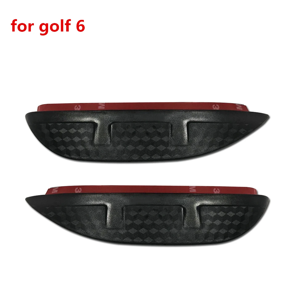 Car Accessories Rearview mirror rain eyebrow rain gear For VW golf 6 polo Jetta MK6 Lavida Tiguan Bora CC parts 2pcs per set
