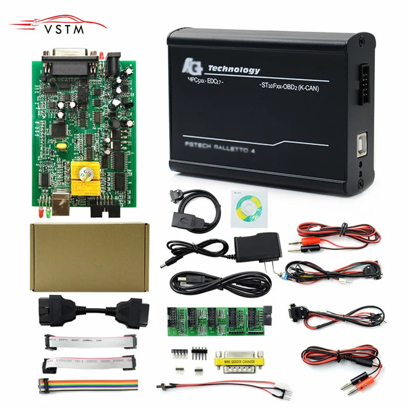 Fgtech Galletto 4 Master V54 Fg tech 2 0475 VD300 Поддержка Функция BDM без ограничений obd2 Авто ECU чип