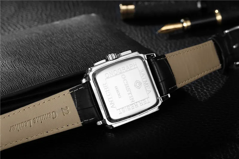 ochdin военные часы Мужские кварцевые аналоговые часы с кожаным ремешком Мужские спортивные часы армейские мужские часы дропшиппинг
