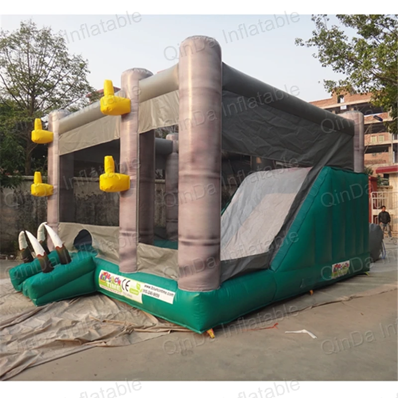 2016 hot inflatable jumping castle, playing castle inflatable bouncer, inflatable combo inflatable toy