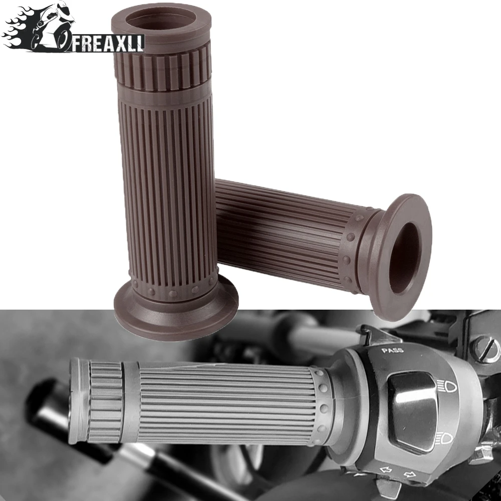Универсальные резиновые ручки для мотоциклов 25/28 мм и 22/24 Kawasaki KDX 50 125SR 250SR 200 220 VERSYS