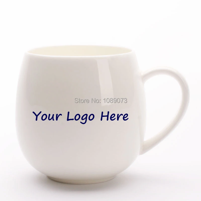 Ceramic mug small cute porcelain cup white for sublimation logo printing | Дом и сад