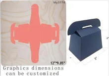 Telephone box die cutting board & Wooden dies fit Big Shot// Scrabooking Box