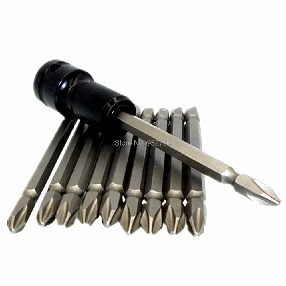 10pcs Impact Double Ended Screwdriver Bits Phillips Ph2 100mm