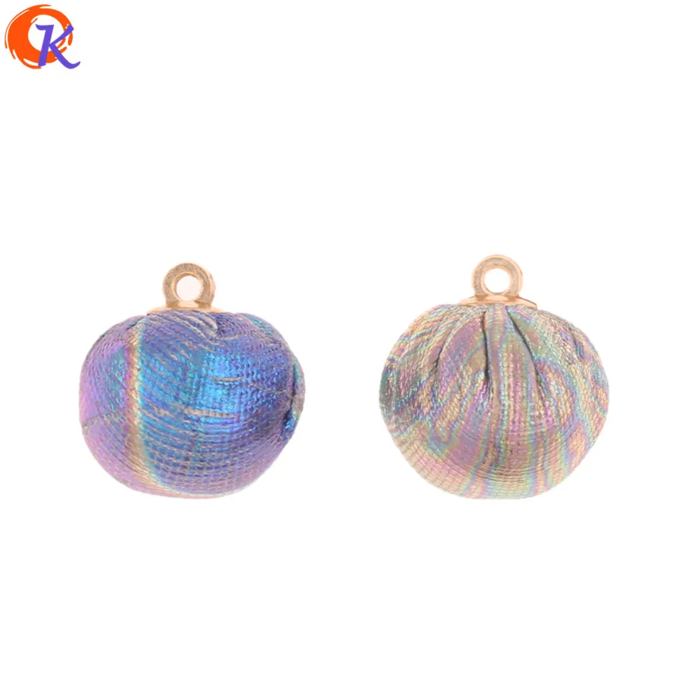 

Cordial Design 200Pcs Jewelry Accessories/Hand Made/DIY Jewelry Making/Fabric Bead/Ball Shape/Embellishments/Earring Findings