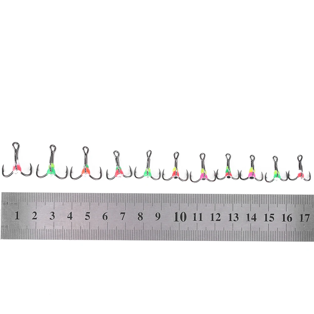 5 шт./компл. прочные крючки из углеродистой стали с тремя челюстями для рыбалки зимние ледяные снасти Тонущая приманка рыболовные инструменты аксессуары