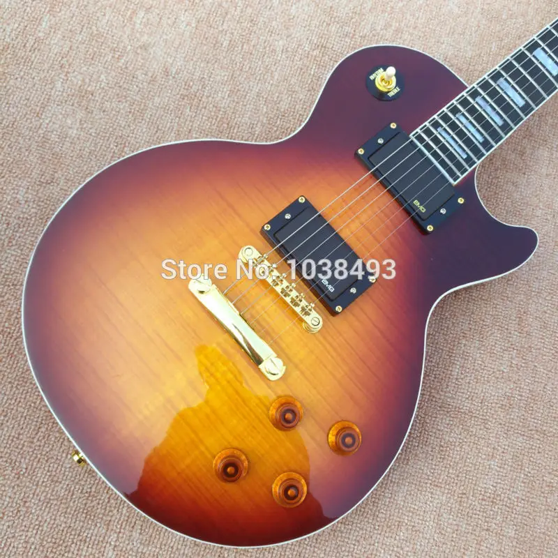 

2017 new styles of high quality LP electric guitar, ebony fingerboard, binding frets, EMG pickups 1959 R9 electric guitar