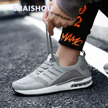 

CHAISHOU Casual Shoes Men chaussure homme Casual Shoes Lightweight Breathable Flats Men Shoes footwear Zapatos Hombre CS-127