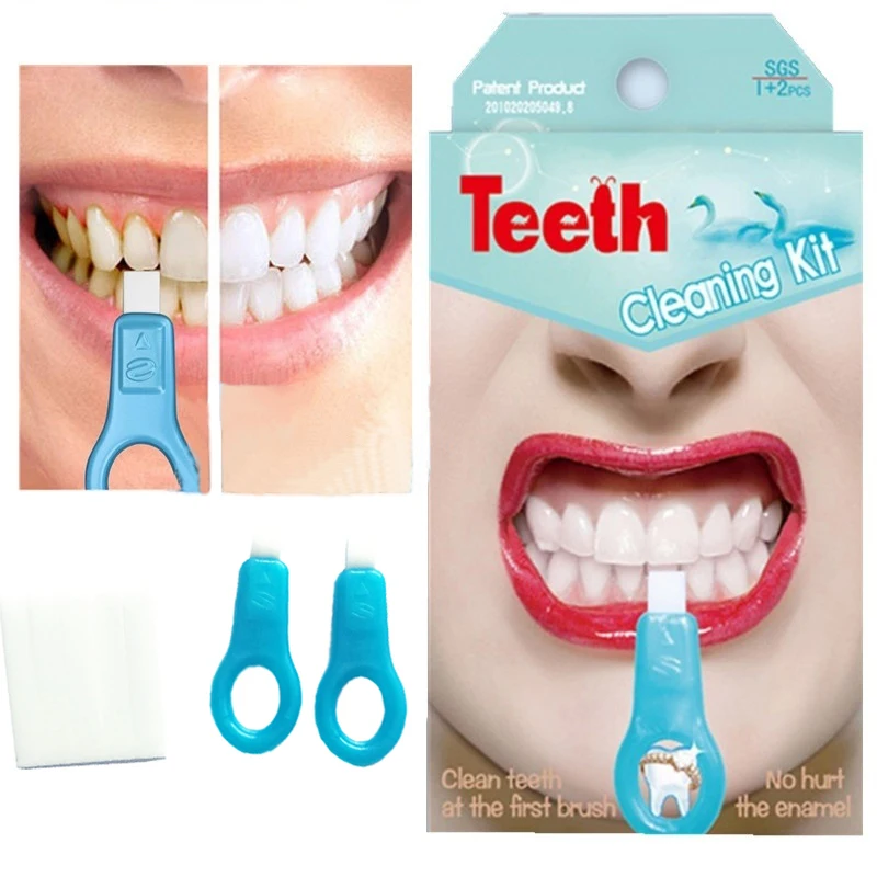 Teeth Whitening Kit Tools Cleaning Stains Smoke Teeth Tools Kit