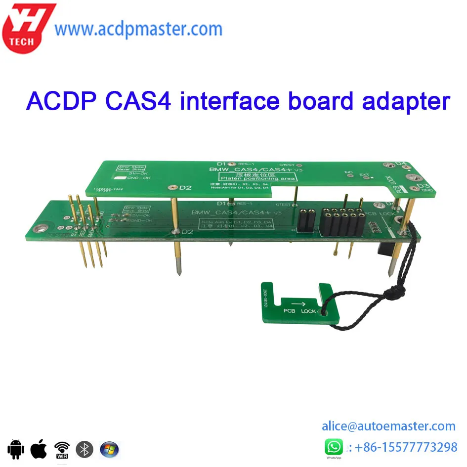Запасные адаптеры Yanhua ACDP Cas3 Cas 4 KVM Интерфейсные платы BCM|Программаторы с