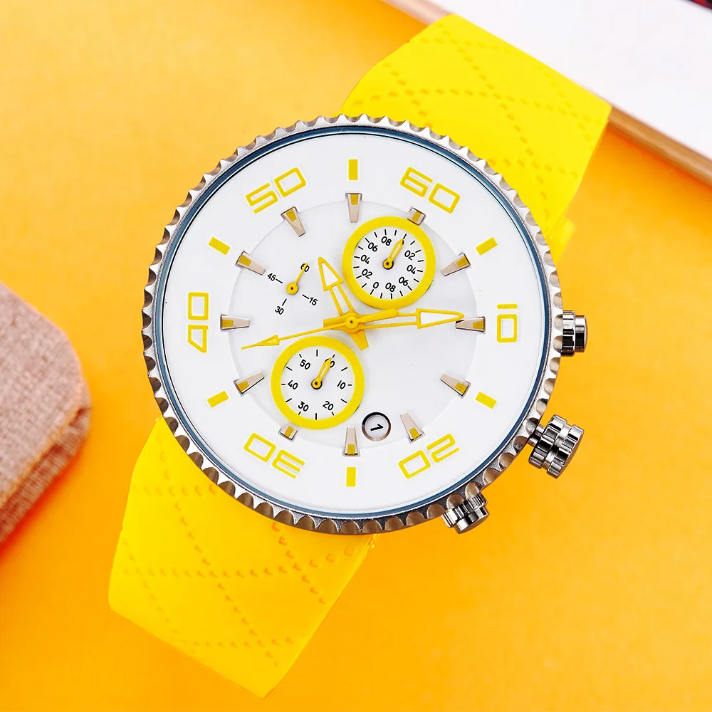 SINOBI спортивные часы с таймером, мужской секундомер 30 м, водонепроницаемые светящиеся часы, Reloj Hombre, роскошные спортивные кварцевые часы с хронографом