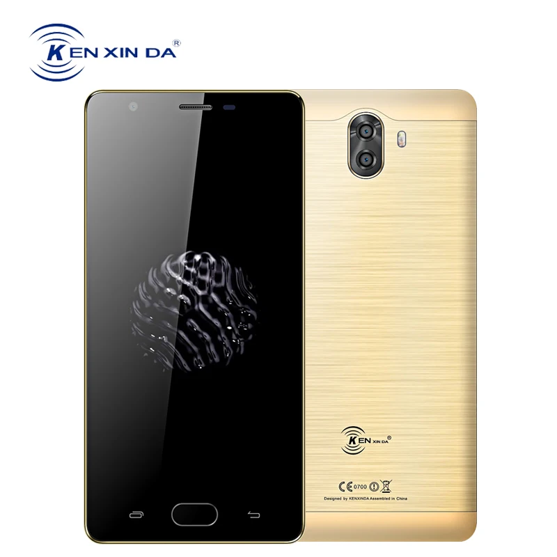 KenXinDa S6 Global 4G смартфон 5 0 дюймов отпечаток пальца Android 7 2 ГБ + 16 четырехъядерный