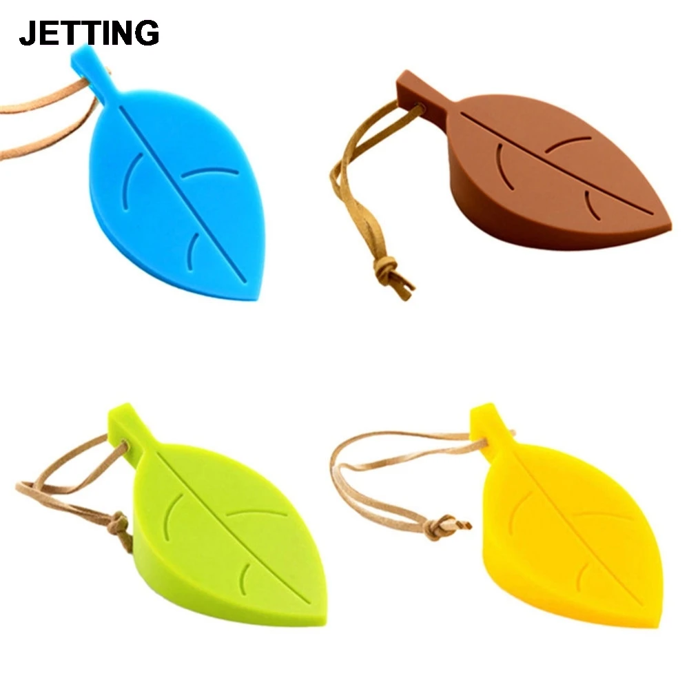 Silicone Leaves Finger Door Stopper Holder Children Kids Safety Home Accessories Door Stopper