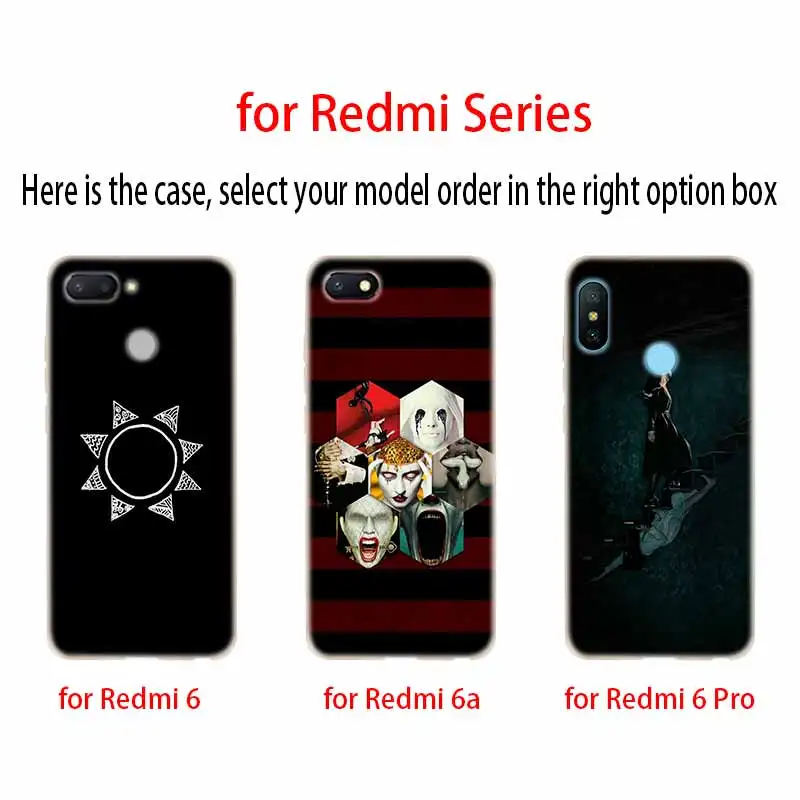 Мягкий силиконовый чехол для телефона Xiaomi Redmi 8 8a 7 7a 6a 5a 5plus Note 9 6 5 Pro 8t Y2 Y3 TV American Horror