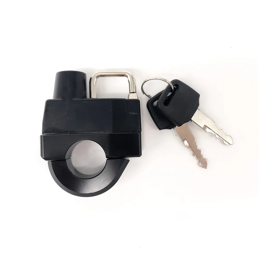 FOR HONDA VT VTX Motorcycle Universal 25mm Handlebars Helmet Lock Key Anti-thief Security Padlock Accessories | Автомобили и