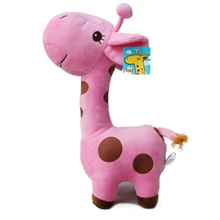 pink giraffe stuffed animal