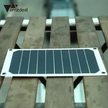 amzdeal Flexible Solar Charging Board Solar Panel charger Portable Power Bank Smart Mobile Home Outdoor Travelling Power Supply