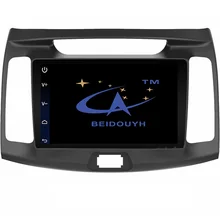 BEIDOUYH 9” Android Car gps for Hyundai Elantra 2013-2016 Support Mirror link/GPS navigation/Bluetooth/RDS Radio/DVR/rear view