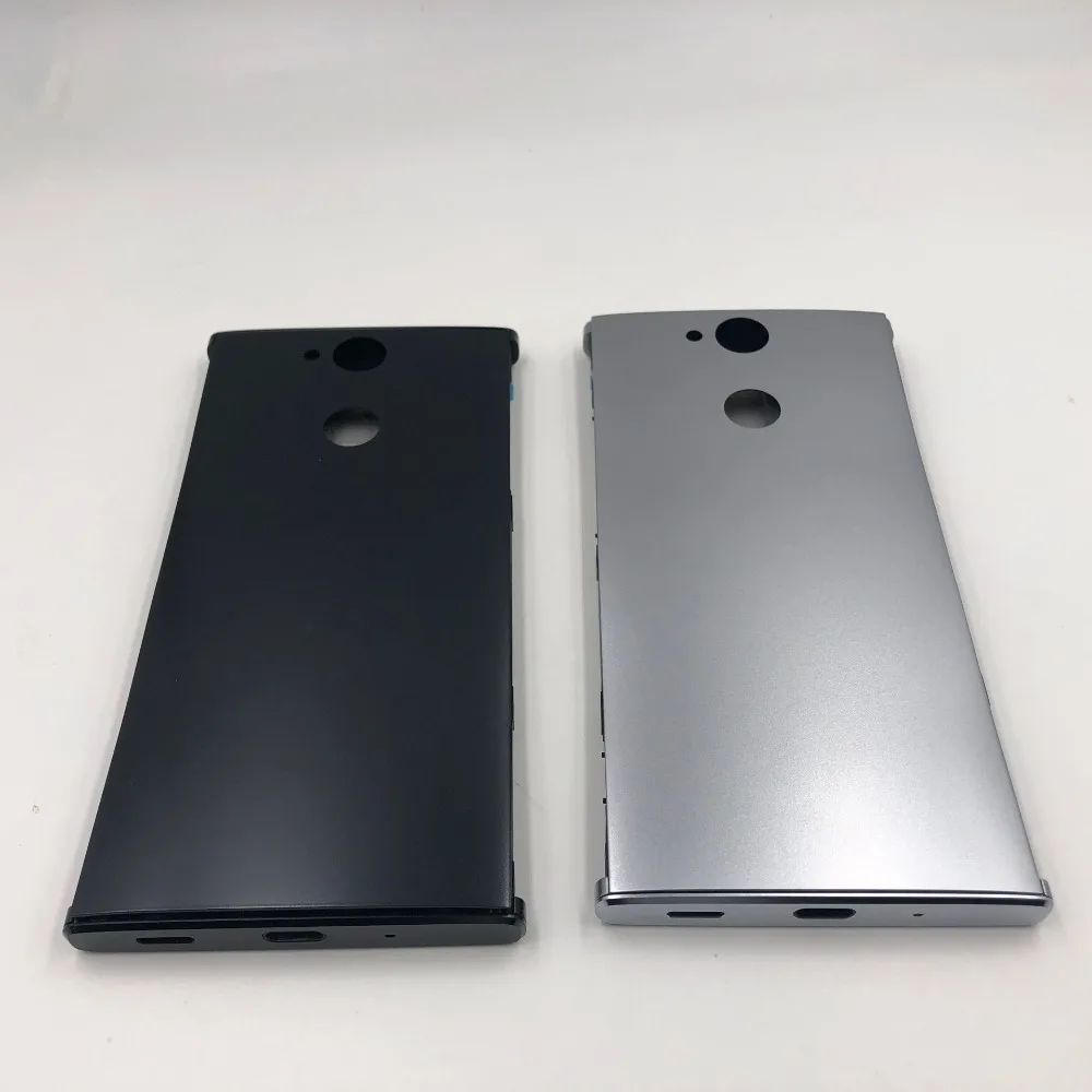 Для sony Xperia XZ2 Compact Mini Задняя крышка батареи Задняя Дверь Корпус чехол Ремонт с объективом камеры+ логотип