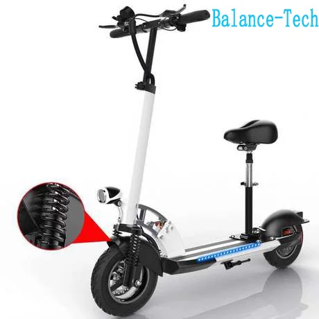 Складной велосипед электрический скутер 500 Вт Мотор 10 дюймов два колеса e-скутер амортизация складной электрический скейтборд для взрослых