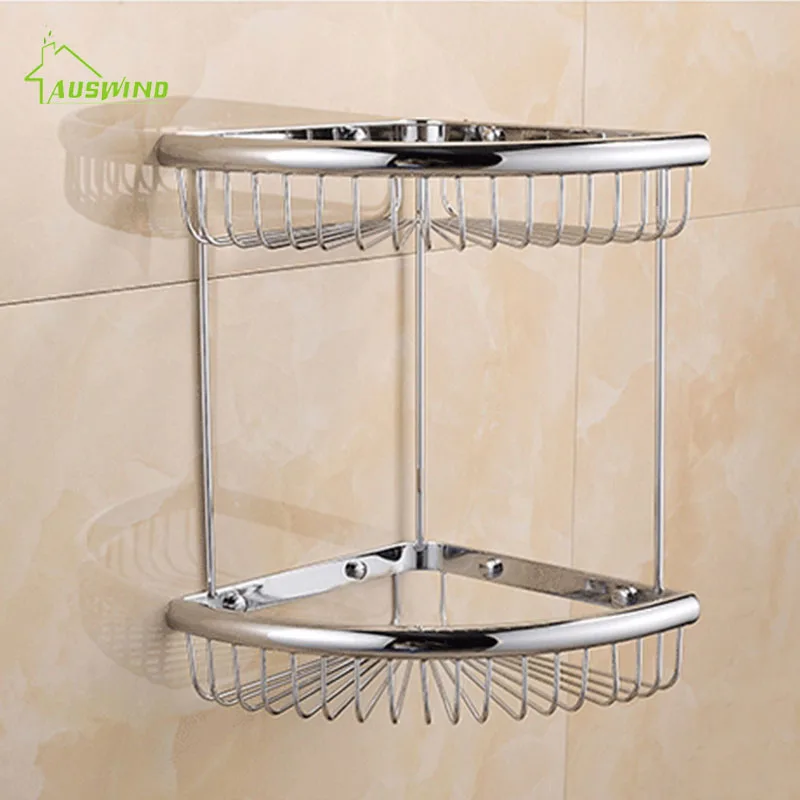 Polished Bathroom Hardware Sets Chrome Silver Bathroom Accessories Set Ceramic Base Bathroom Products Wall Mounted