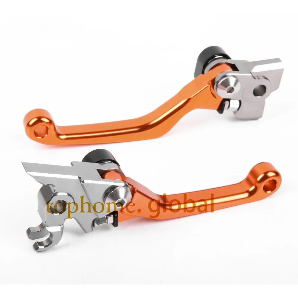 Для KTM 350 SX-F/XC-F/XCF-W/EXC-F 2011 2012 2013 CNC Dirtbike Pivot тормозные рычаги сцепления набор оранжевый одна пара SXF XCF XCFW EXCF