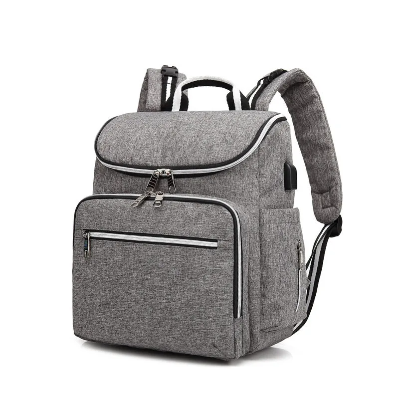 Usb Interface Mom Handbags European And American Style High Capacity Usb Interface Mom Handbags European And American Style High Capacity Mummy Bag Multi Functional Diaper Bags Stroller Backpack In From Mother