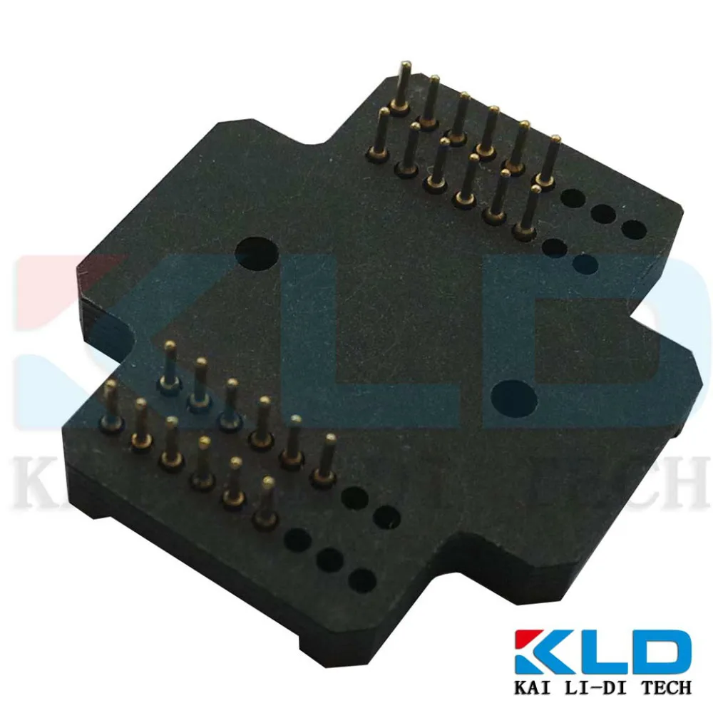 SOP24(34) IC test bridge burn in receptacle adapter board pinboard