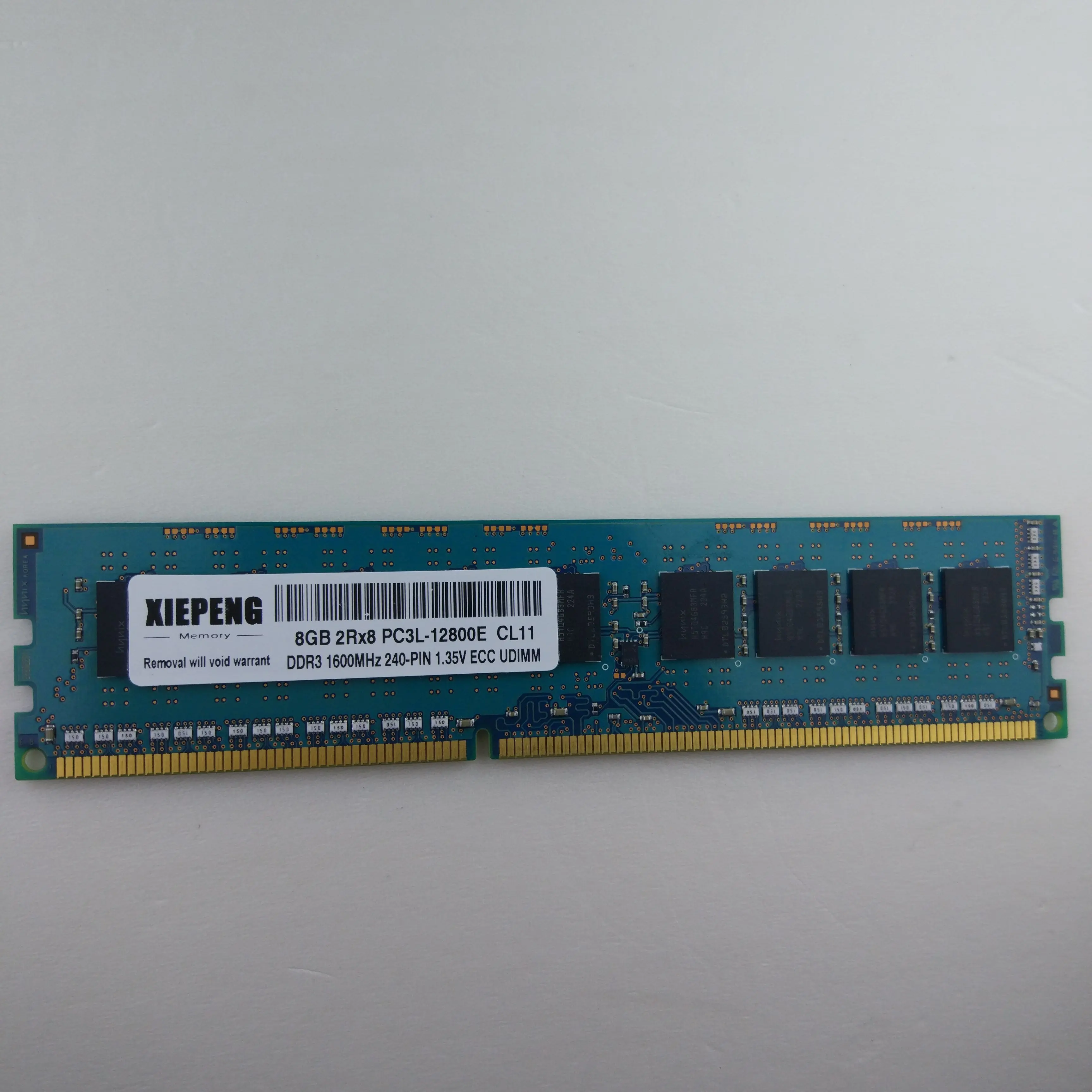 Память для Lenovo x3250 M5 x3100 thinkserverer TS440 TS140 RAM 8 Гб DDR3L 1600 МГц 4 2Rx8 PC3L 12800E без буфера