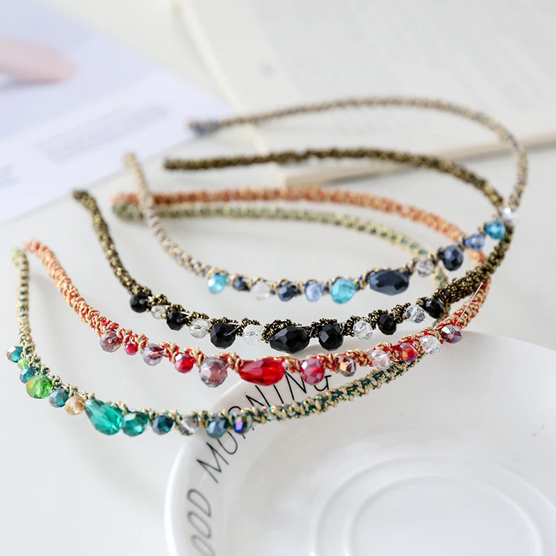 

1 X Fashion Women/ Girl Crystal Rhinestone Jewelry Hairband Headband Head Piece Hair Band Accessories