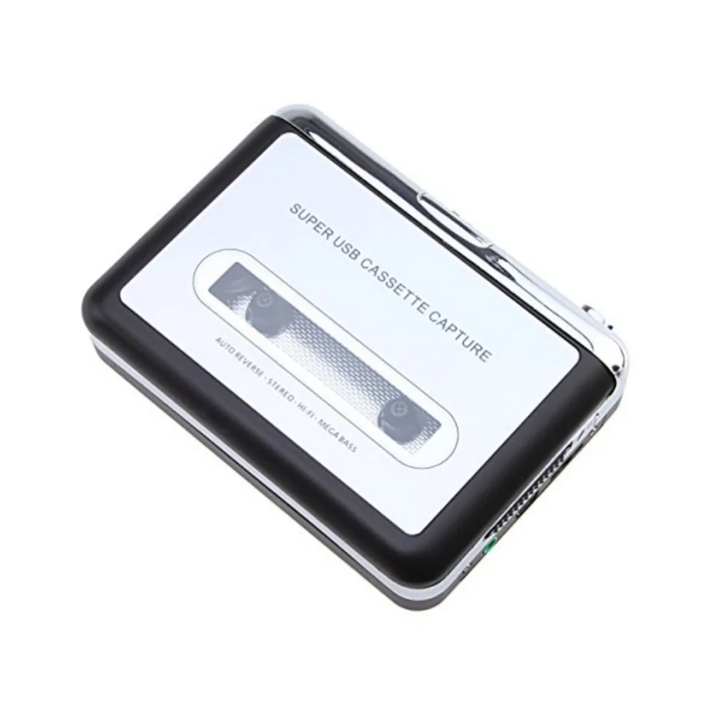 Эдал USB кассеты конвертер кассета MP3 аудио плеера лента к ПК Портативный Cassette-to-MP3 конвертер плеер