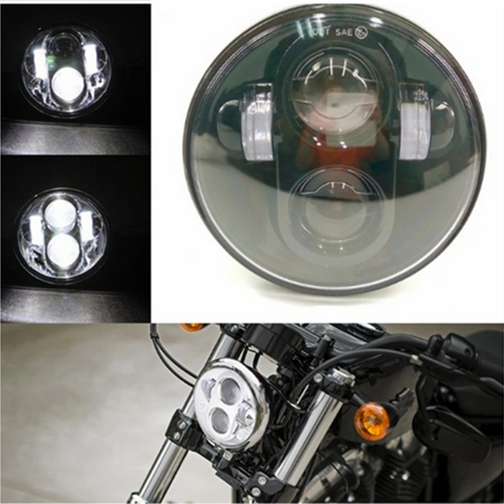 

5.75" Projector Daymaker LED Headlight Fit Harley Dyna Wide Glide Low Rider FXDL