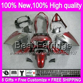 

Fairing Red grey For HONDA VFR800 98-01 VFR800RR Interceptor 31B4 VFR 800 800RR Red 98 99 00 01 1998 1999 2000 2001 +decal