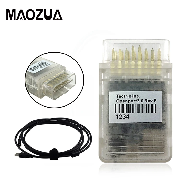 

3PCS Newest Update For Tactrix Openport 2.0 With ECU FLASH ECU Chip Tunning Tactrix Openport 2.0 ECUFLASH With All SW Full Set