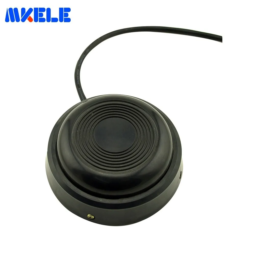 

High Accuracy On Off Round Foot Push Switch Two Inline Lamp Foot Push Switch Power Light Pedal Switch MKYDT1-8017 Free Shipping