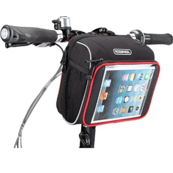 

ROSWHEEL bike bag accessories Handlebar basket bycicle cycling bags bicycle bag pannier for ipad mini 7 8 inch tablet pc