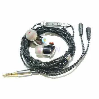 

2019 SENFER 4in1 HIFI Earphones Hybrid Drive Unit DIY earphones knowles balanced armature with MMCX cable se215 se535 se846 IE80