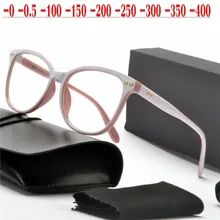 Модные женские туфли Защита от солнца фотохромные близорукость очки Оптический для мужчин студент готовой близорукость очки по назначению