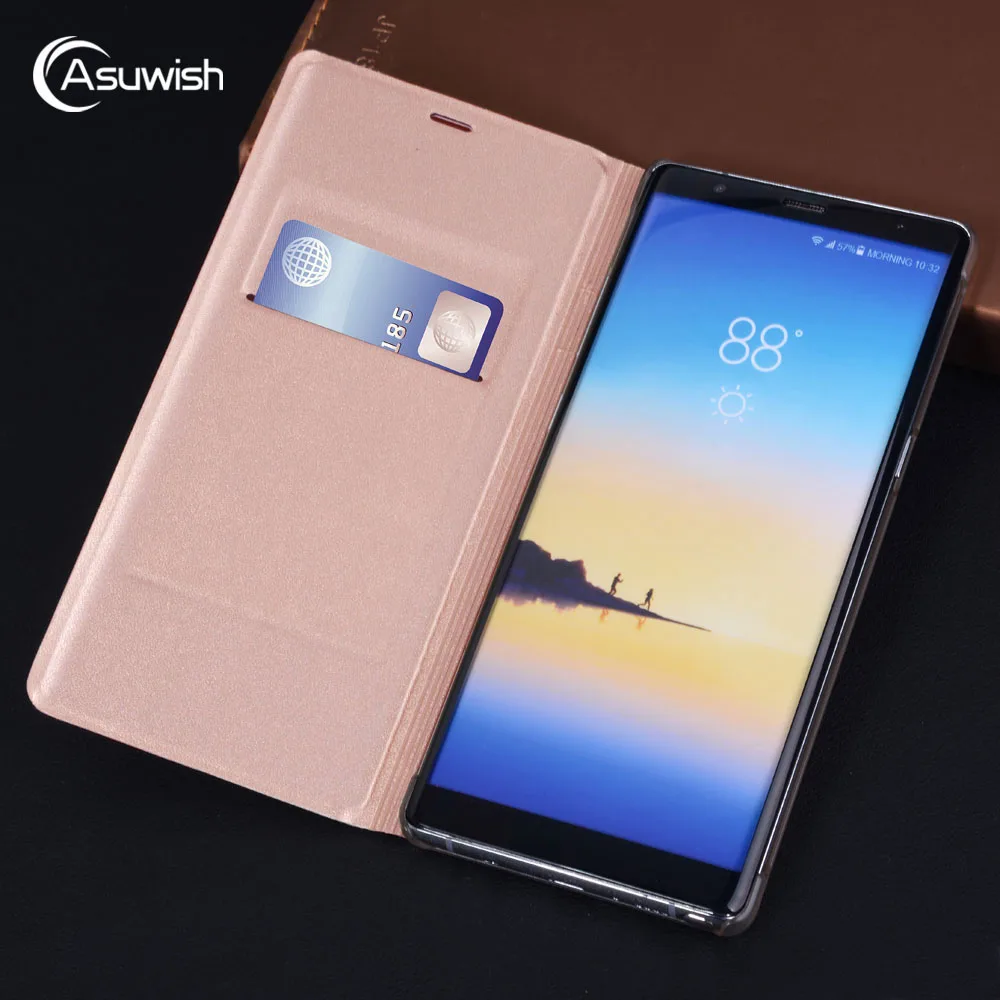 

Flip Cover Leather Wallet Phone Case For Samsung Galaxy S9 Plus S 9 S9plus 9s 9plus 9splus Galaxys9 GS9 SM G960F G965F SM-G960F
