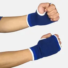 New Sale 1 Pair Wrist Gloves Hand Palm Gear Protector Elastic Brace Gym Sports Support